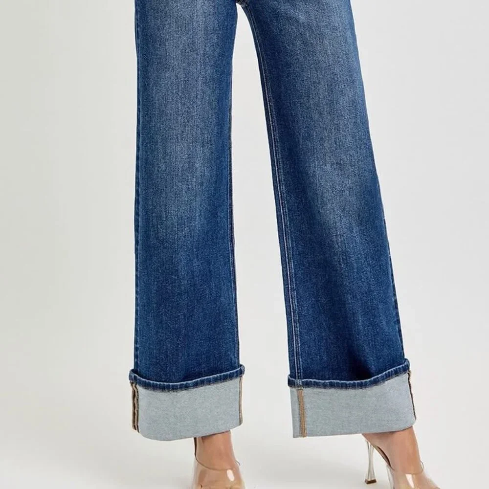 RISEN BUTTON UP DENIM 5/27 7/28 9/29 NWT - Picture 3 of 3